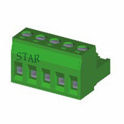 pcb 5.08mm pitch pluggable terminal block ST755-5.08