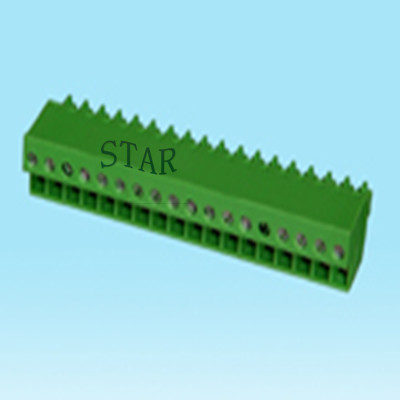 plug-in terminal block 3.81mm pitch ST737-3.81